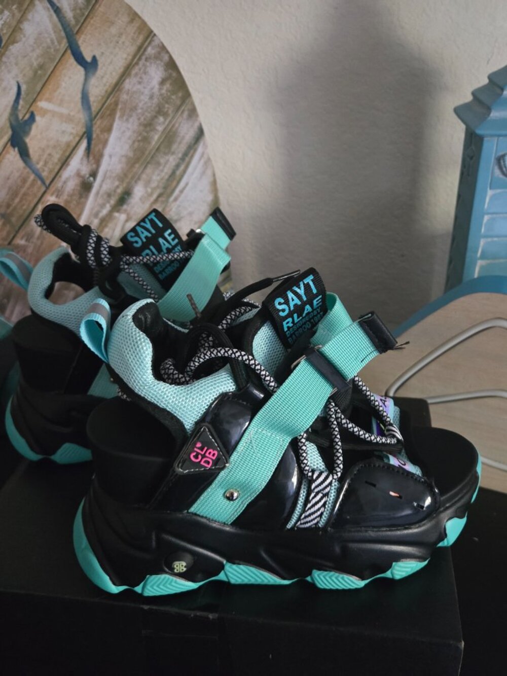 OPEN TOE COMBO ATHLETIC SANDAL TENNIS SHOE
